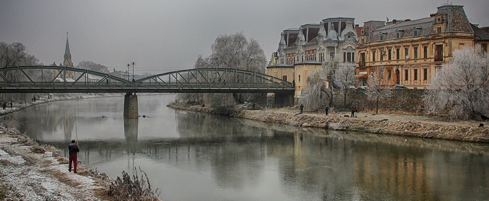 Podul de Fier iarna